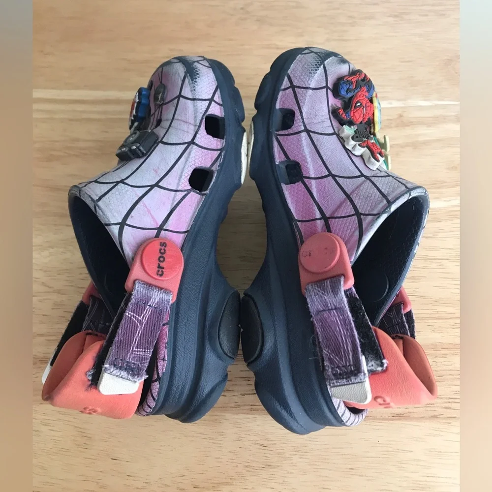 Crocs Kids Sandals Spider-Man Size: C9